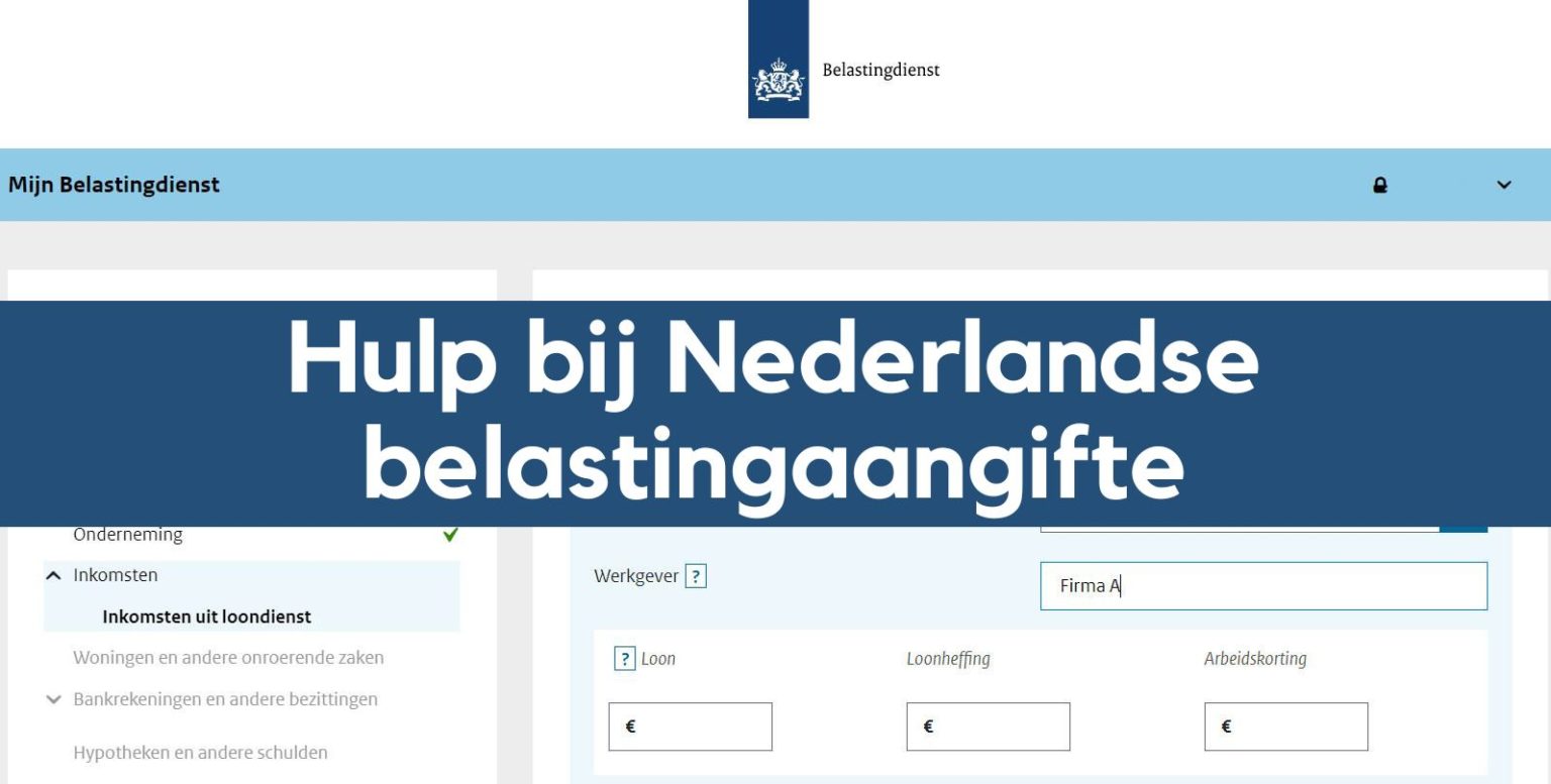 Hulp Bij Nederlandse Belastingaangifte - EUREGIO