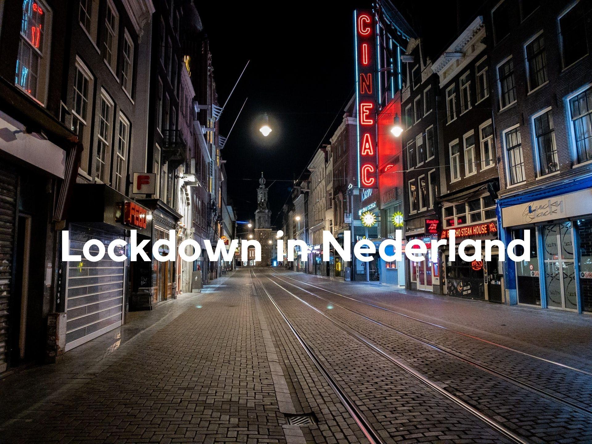 Nederland in lockdown GrensInfoPunten