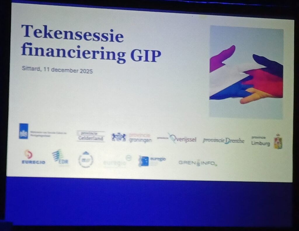 Tekensessie financiering GIP 11-12-2025